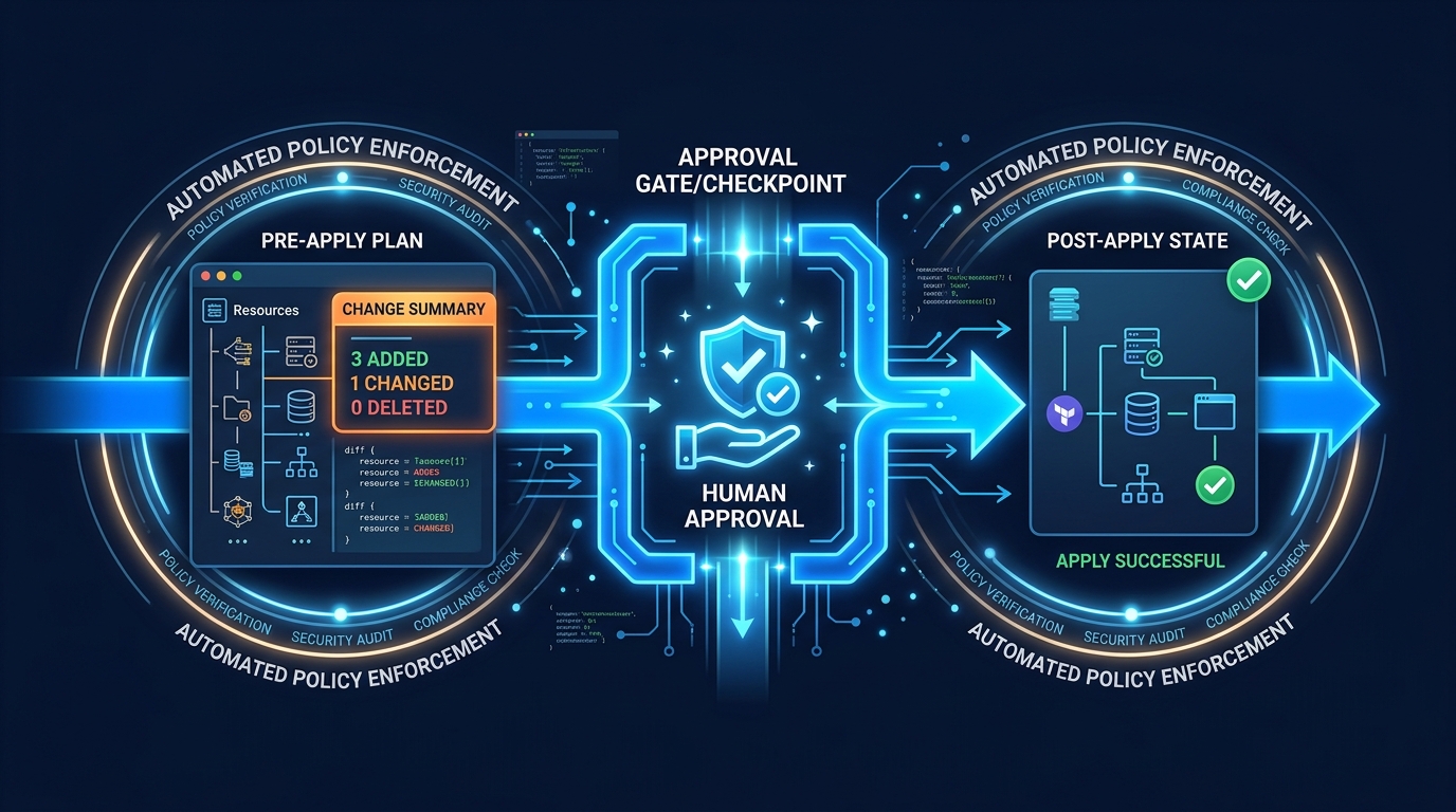 How to Build a Safe Terraform Apply Workflow on AWS: Approval Gates, Plan Review, and Rollback
